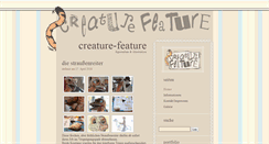 Desktop Screenshot of creature-feature.com